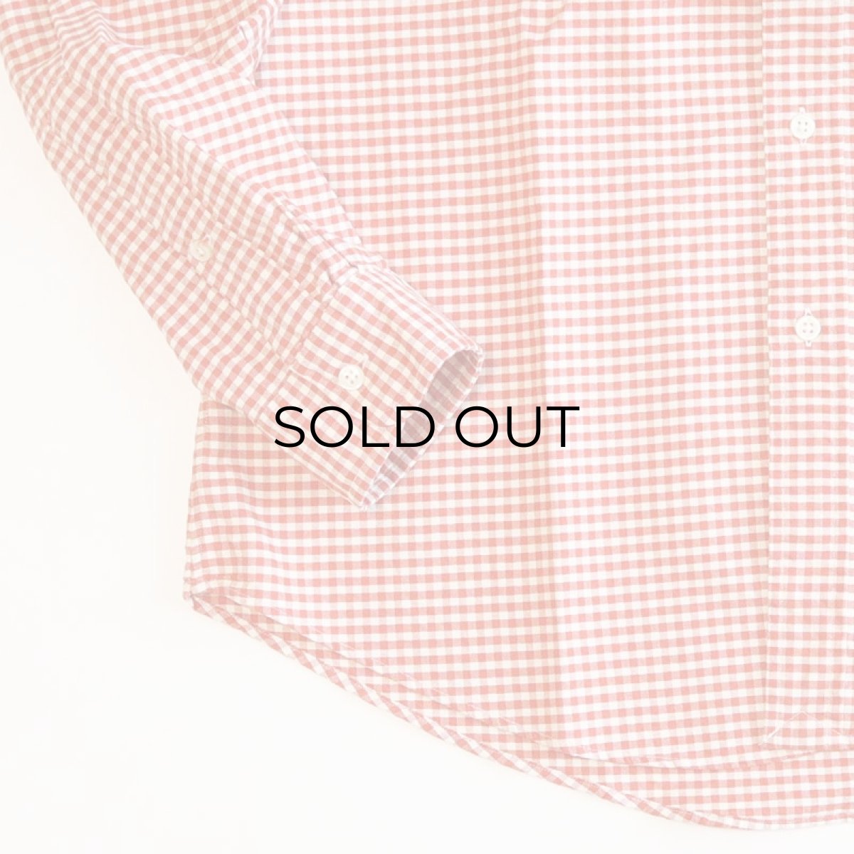 画像4: Ralph Lauren COTTON OXFORD GINGHAM CHECK B/D SHIRT (4)