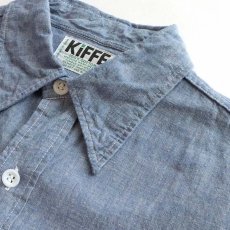 画像5: 〜70's KiFFE COTTON CHAMBRAY WORK SHIRT (5)