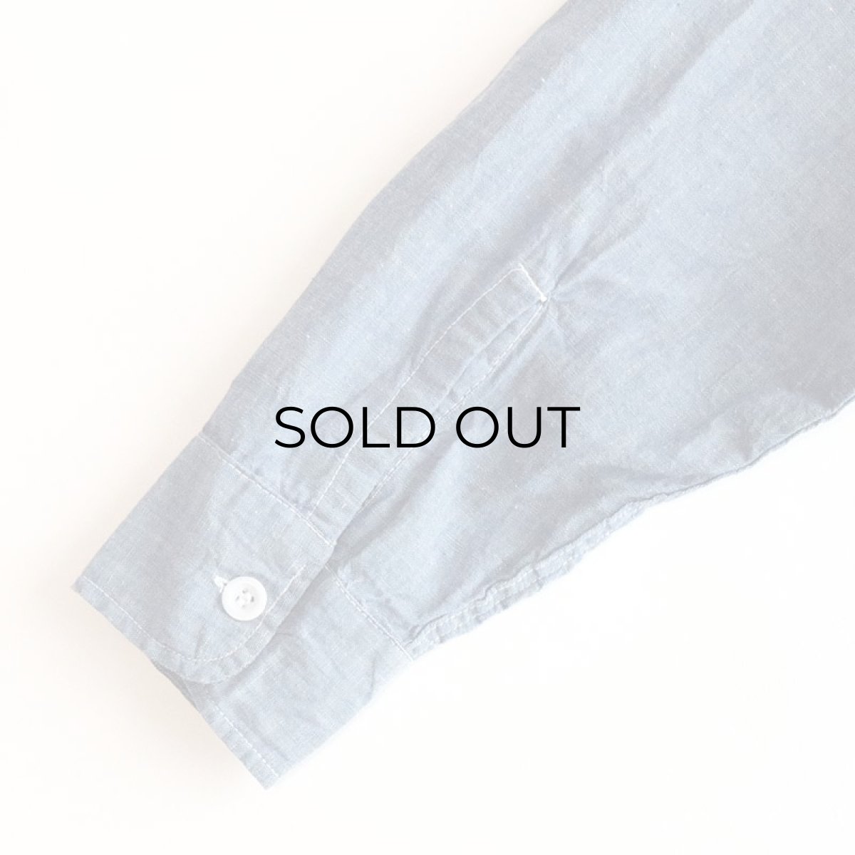 画像7: 〜70's KiFFE COTTON CHAMBRAY WORK SHIRT (7)