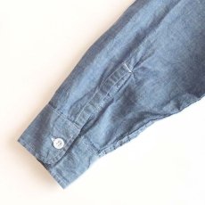 画像7: 〜70's KiFFE COTTON CHAMBRAY WORK SHIRT (7)