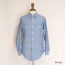 画像10: 〜70's KiFFE COTTON CHAMBRAY WORK SHIRT (10)