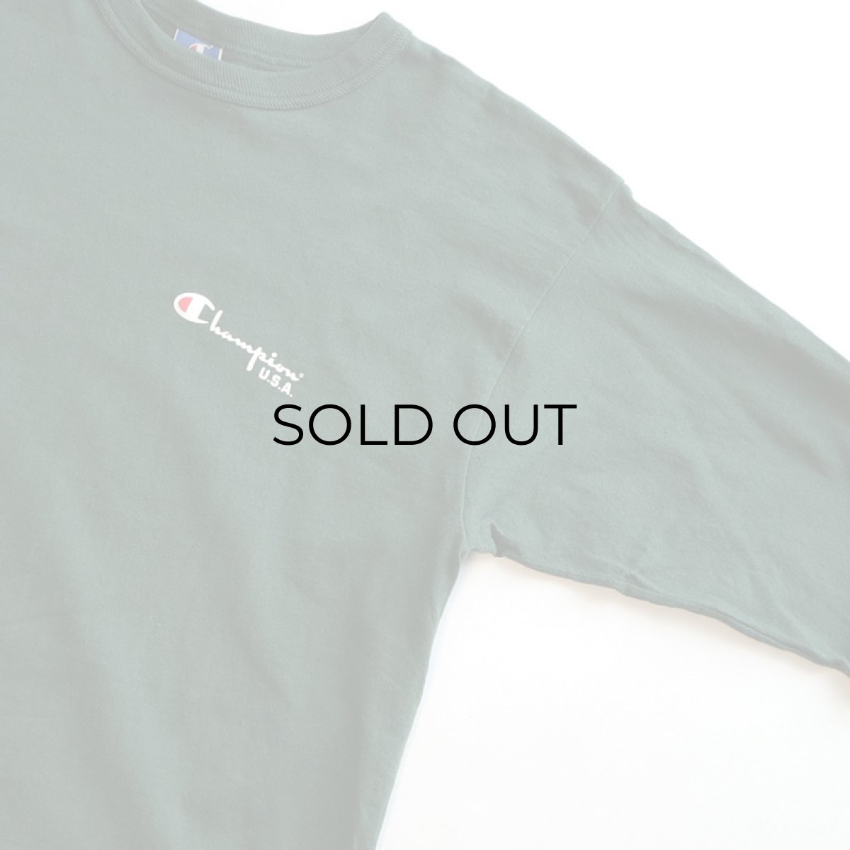 画像3: 〜90's Champion COTTON LOGO PRINT L/S TEE (3)