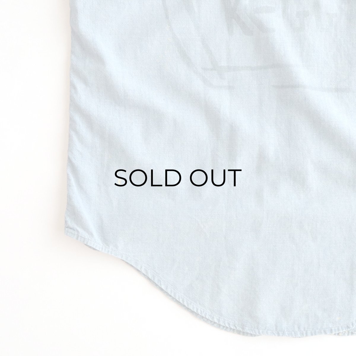 画像12: 60's-70's BIG MAC COTTON CHAMBRAY PAINT & EMBROIDERED WORK SHIRT (12)