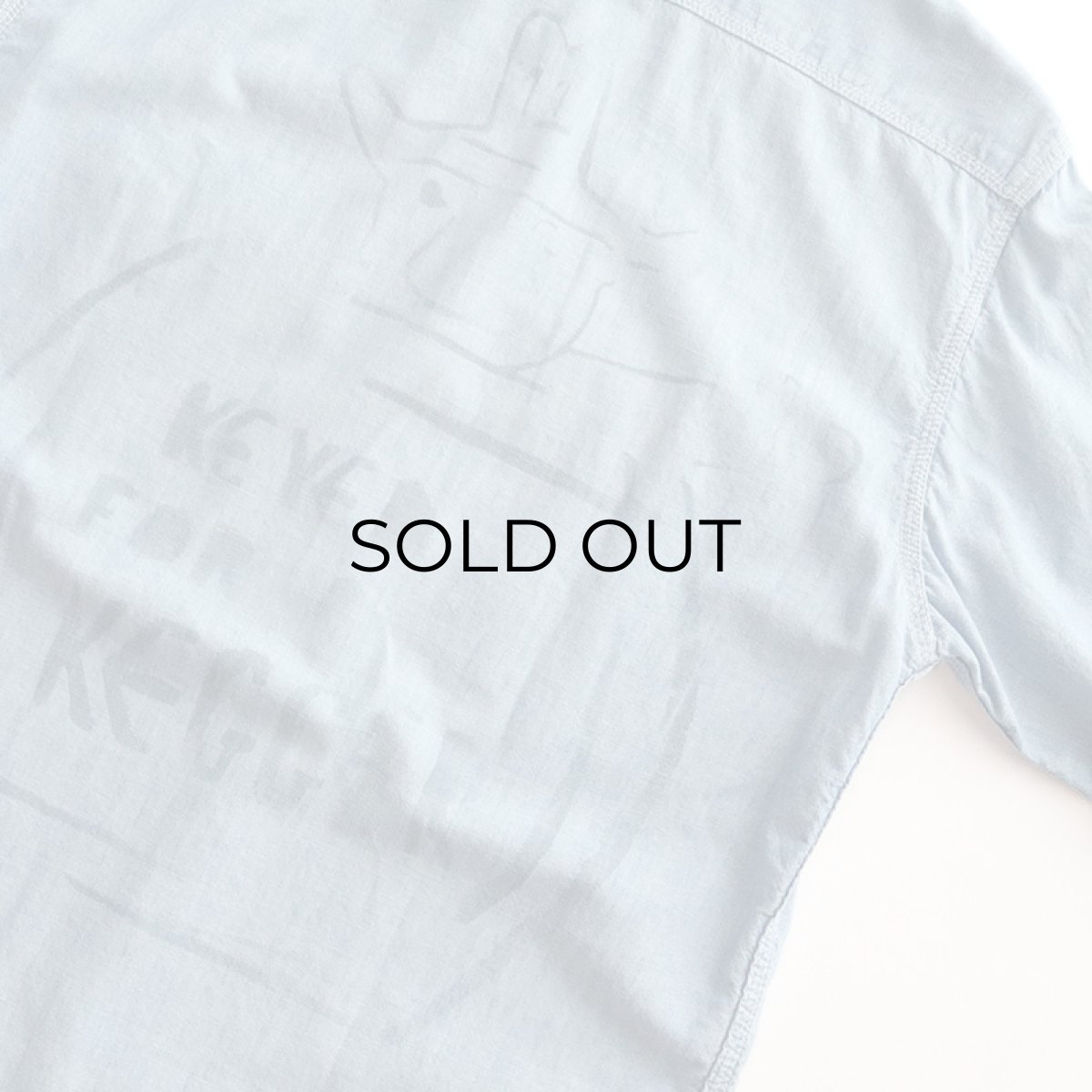 画像10: 60's-70's BIG MAC COTTON CHAMBRAY PAINT & EMBROIDERED WORK SHIRT (10)