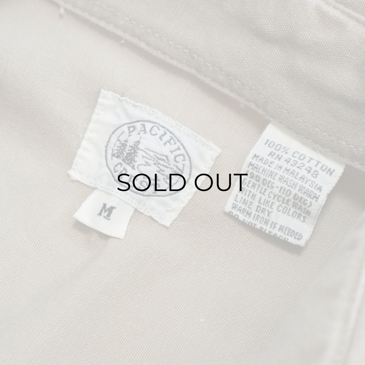 画像6: 80's PACIFIC CREST COTTON CANVAS OUTDOOR SHIRT (6)