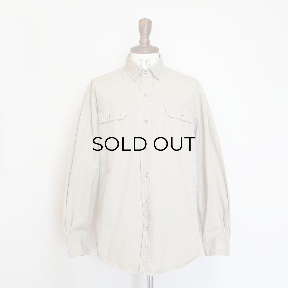 画像8: 80's PACIFIC CREST COTTON CANVAS OUTDOOR SHIRT (8)