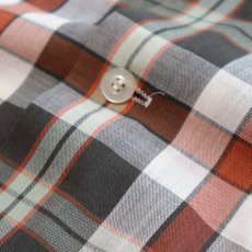 画像6: 〜70's VAN HEUSEN CHECK OPEN COLLAR BOX SHIRT (6)