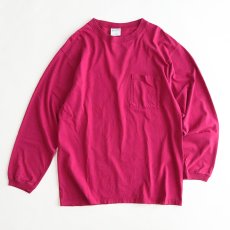 画像1: 90's CHEETAH COTTON L/S POCKET TEE "MADE IN USA" (1)