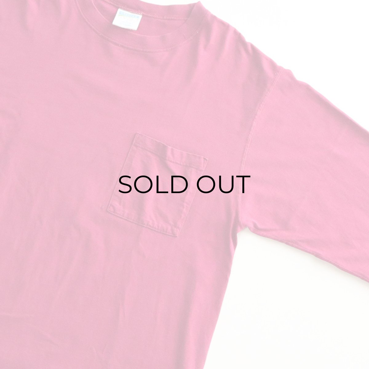 画像3: 90's CHEETAH COTTON L/S POCKET TEE "MADE IN USA" (3)