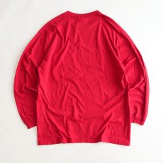 画像2: 90's CHEETAH COTTON L/S POCKET TEE "MADE IN USA" (2)