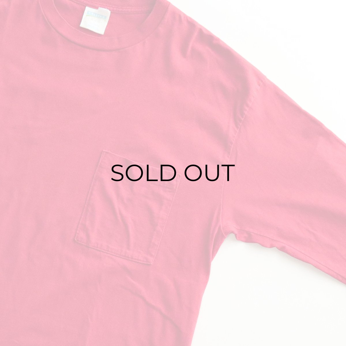 画像3: 90's CHEETAH COTTON L/S POCKET TEE "MADE IN USA" (3)