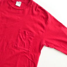 画像3: 90's CHEETAH COTTON L/S POCKET TEE "MADE IN USA" (3)
