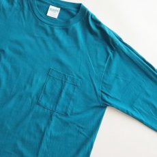 画像3: 90's CHEETAH COTTON L/S POCKET TEE "MADE IN USA" (3)