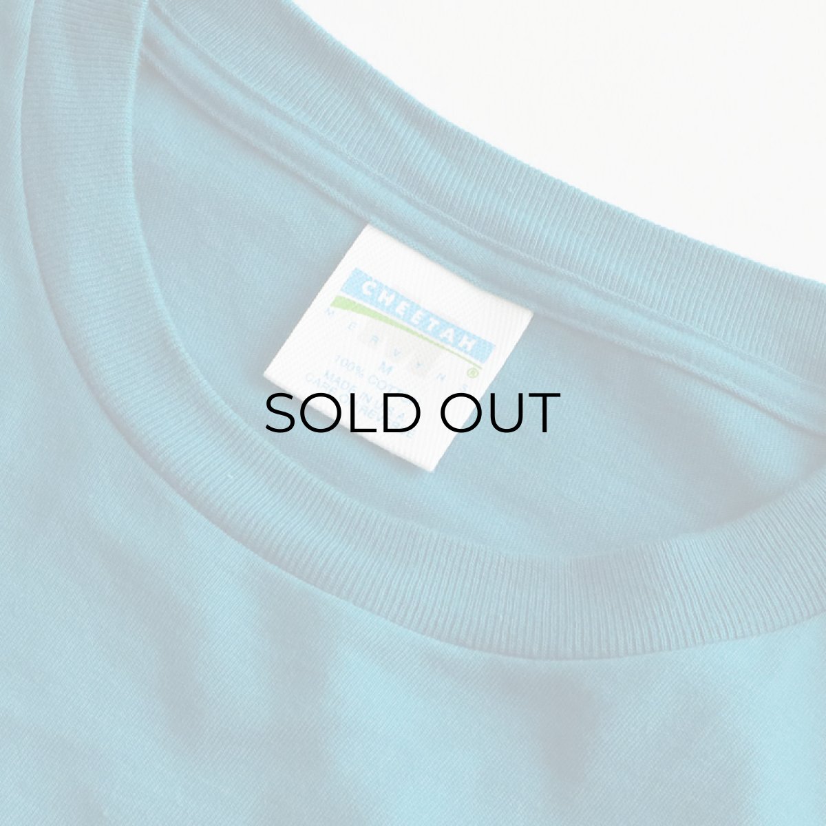 画像5: 90's CHEETAH COTTON L/S POCKET TEE "MADE IN USA" (5)