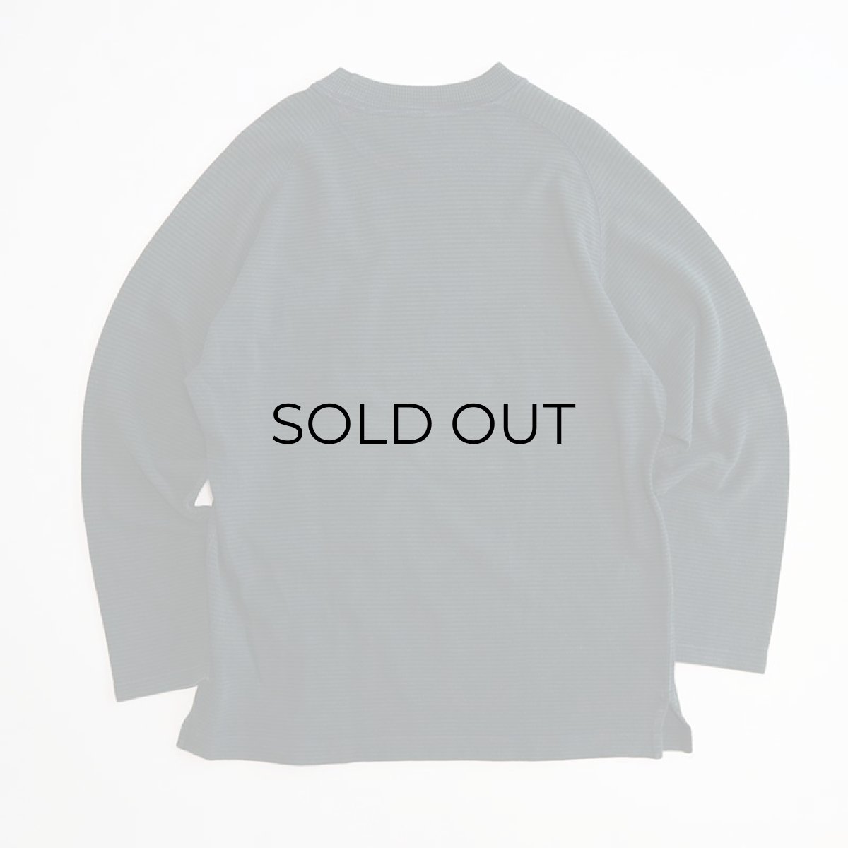 画像2: 〜90's nusport COTTON MOSS STITCH BORDER L/S POCKET TEE (2)