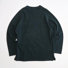 画像2: 〜90's nusport COTTON MOSS STITCH BORDER L/S POCKET TEE (2)