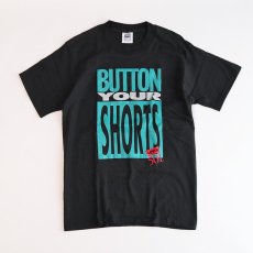 画像1: 〜90's Levi's COTTON PRINT S/S TEE "BUTTON YOUR SHORTS" (1)