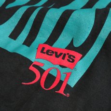 画像4: 〜90's Levi's COTTON PRINT S/S TEE "BUTTON YOUR SHORTS" (4)