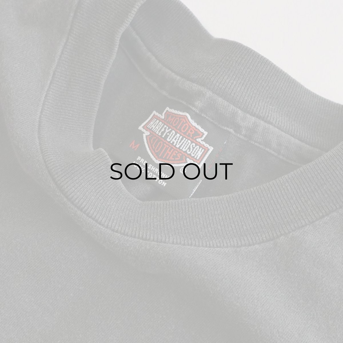 画像6: 〜90's HARLEY-DAVIDSON COTTON W-PRINT S/S POCKET TEE "DETROIT" (6)