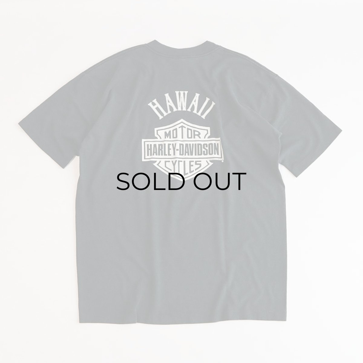 画像2: 90's HARLEY-DAVIDSON W-PRINT S/S TEE "Hard Ride" (2)
