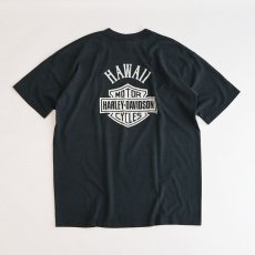 画像2: 90's HARLEY-DAVIDSON W-PRINT S/S TEE "Hard Ride" (2)