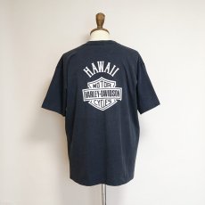 画像10: 90's HARLEY-DAVIDSON W-PRINT S/S TEE "Hard Ride" (10)