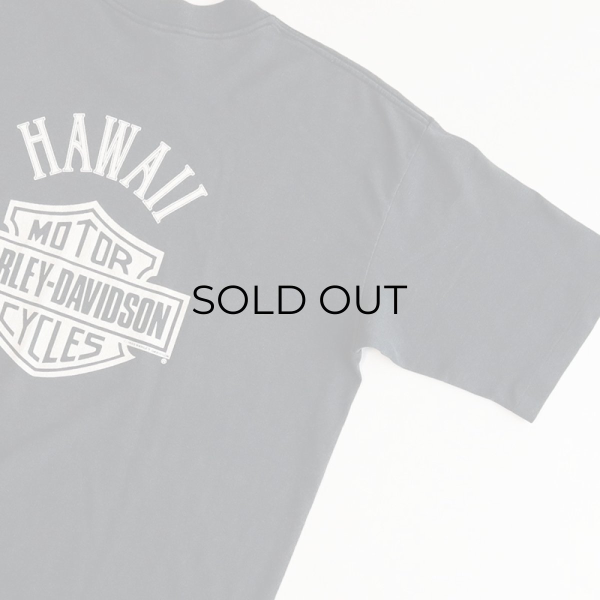 画像6: 90's HARLEY-DAVIDSON W-PRINT S/S TEE "Hard Ride" (6)