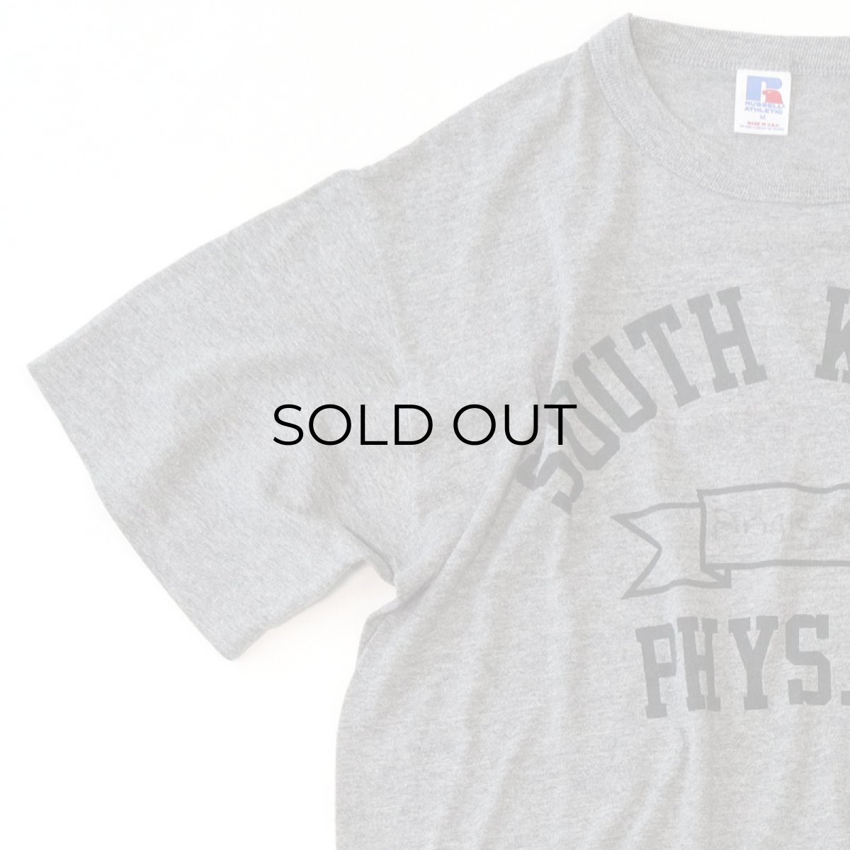 画像3: 80's RUSSELL COTTON RAYON POLYESTER PRINT S/S TEE "SOUTH KITSAP" (3)