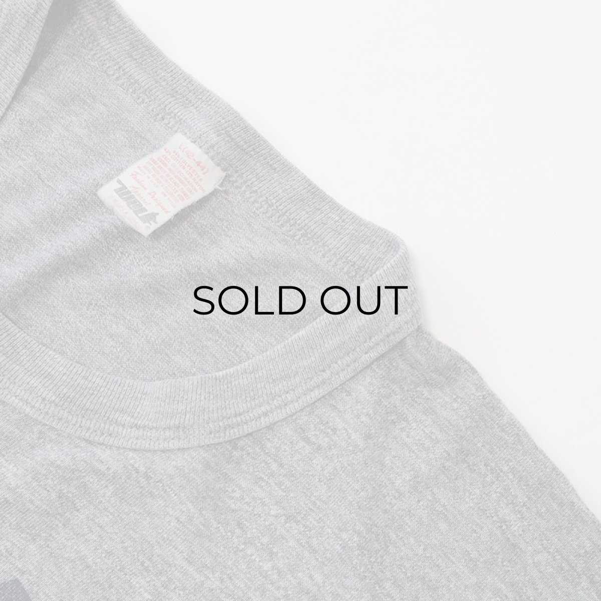 画像5: 80's WOLF COTTON RAYON POLYESTER PRINT S/S TEE "WOLF PACK ATHLETIC" (5)