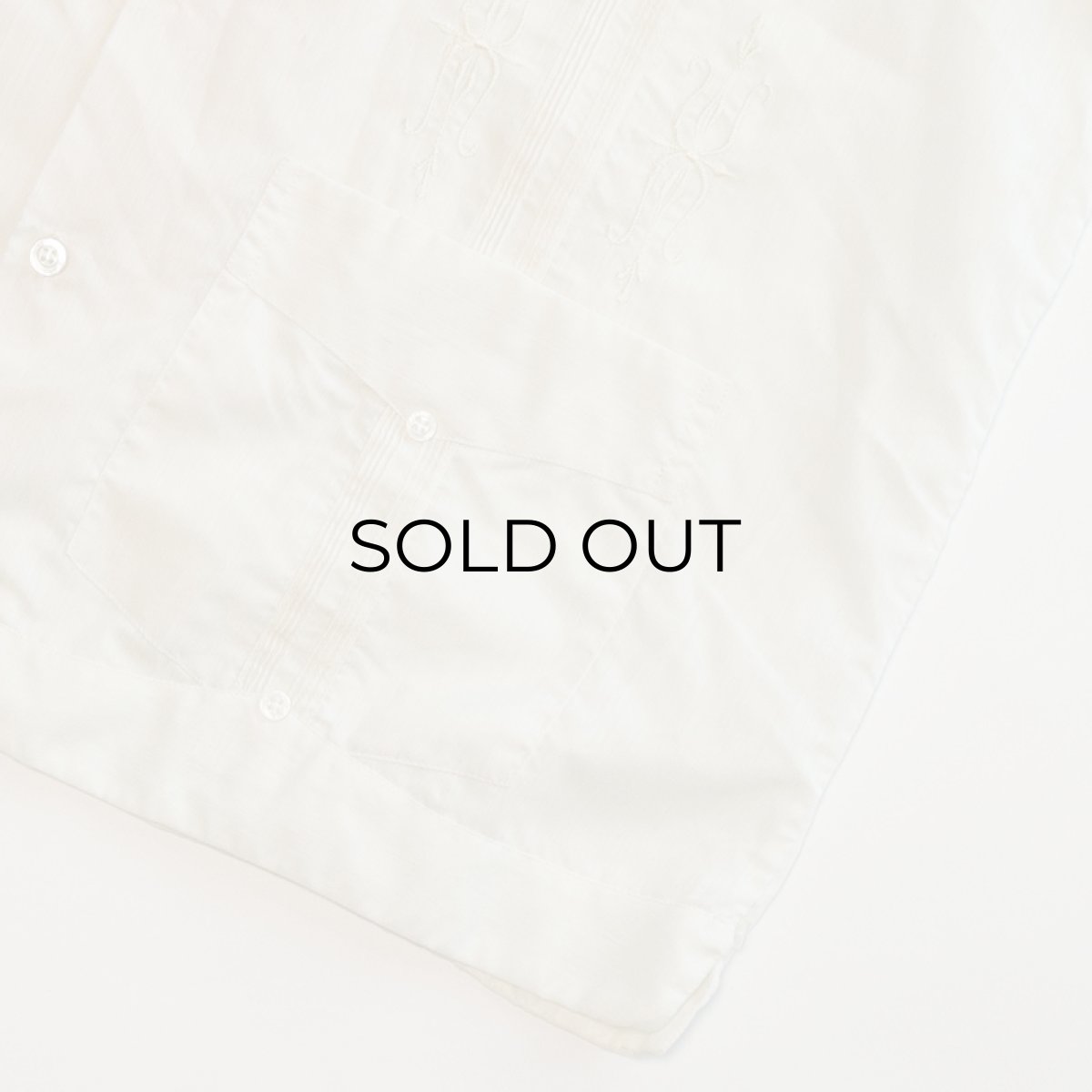 画像6: 〜70's MAYAPAN COTTON POLYESTER L/S CUBA SHIRT (6)