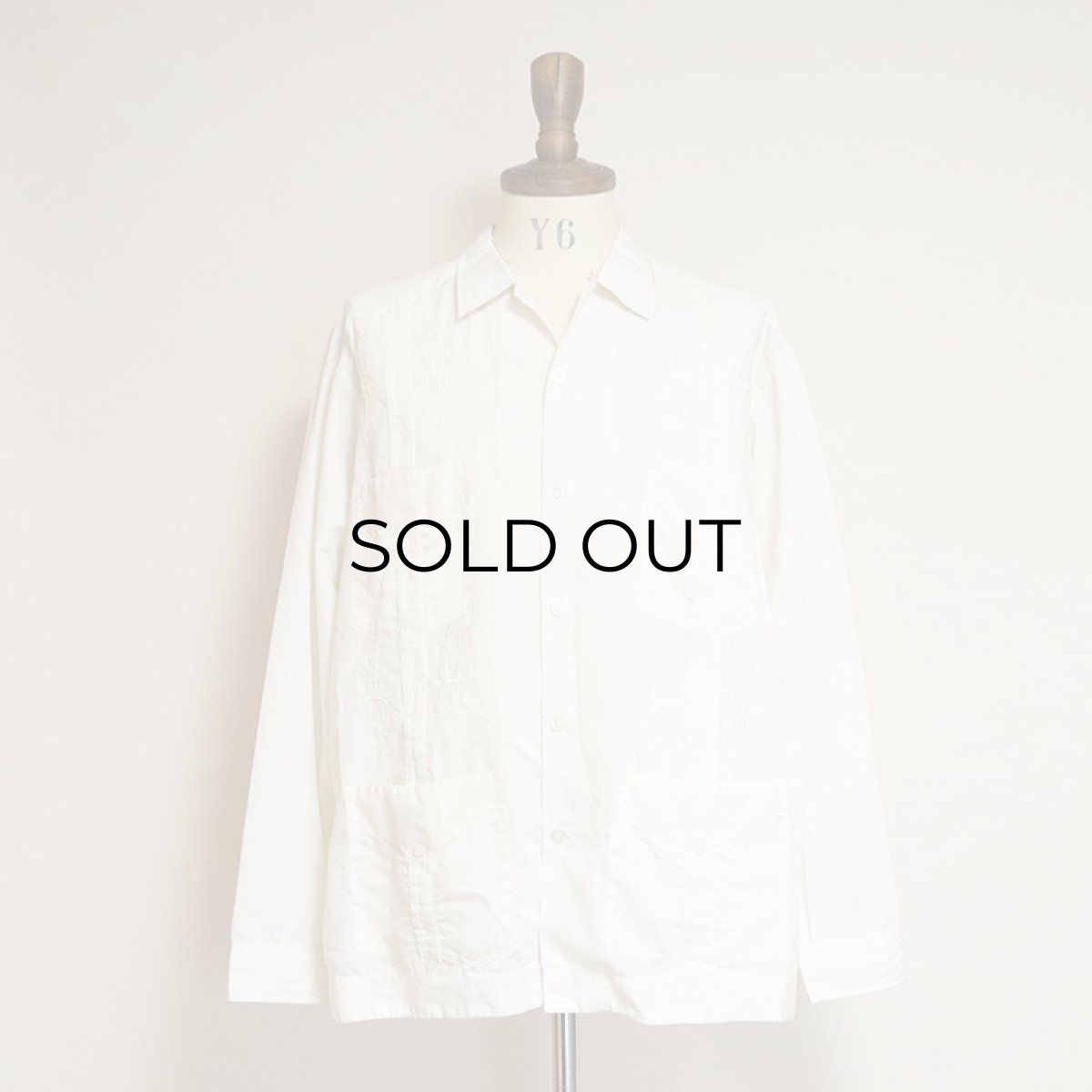 画像8: 〜70's MAYAPAN COTTON POLYESTER L/S CUBA SHIRT (8)