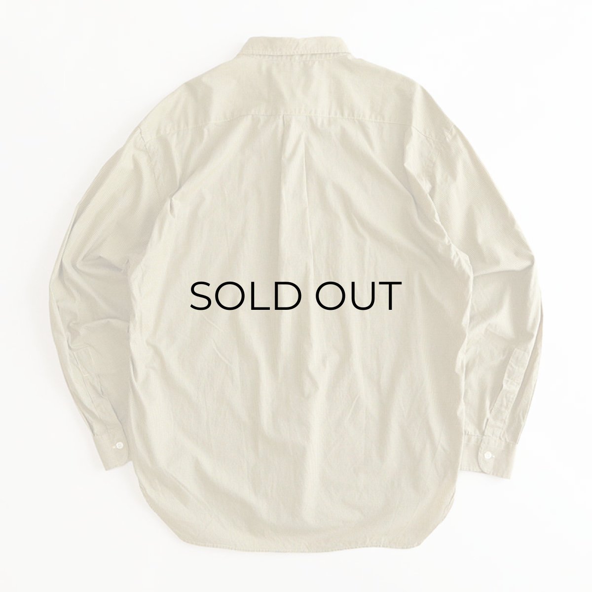 画像2: BARNEYS NEWYORK COTTON TATTERSALL CHECK SHIRT "MADE IN ITALY" (2)