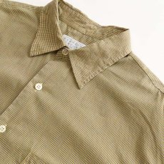 画像4: BARNEYS NEWYORK COTTON TATTERSALL CHECK SHIRT "MADE IN ITALY" (4)