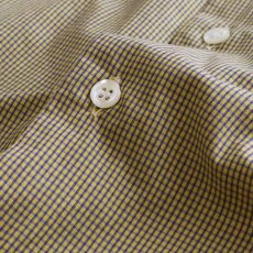 画像6: BARNEYS NEWYORK COTTON TATTERSALL CHECK SHIRT "MADE IN ITALY" (6)