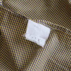 画像7: BARNEYS NEWYORK COTTON TATTERSALL CHECK SHIRT "MADE IN ITALY" (7)