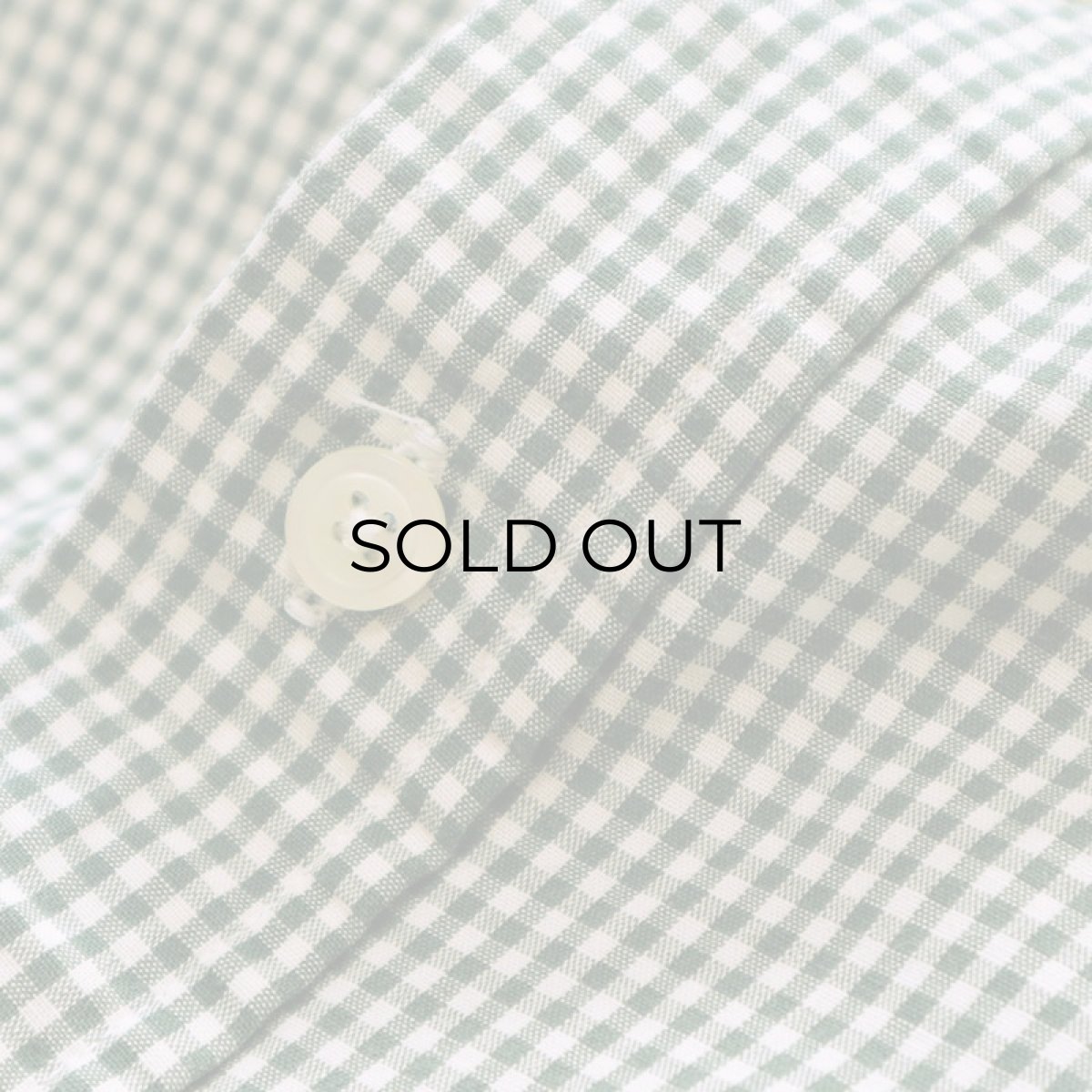 画像6: 90's LANDS' END COTTON GINGHAM CHECK B/D SHIRT (6)