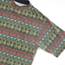 画像3: 80's OFF SHORE ALL OVER BORDER PATTERN S/S TEE (3)