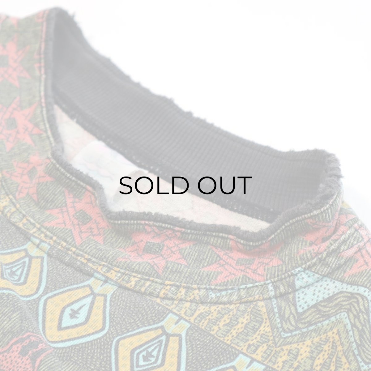 画像6: 80's OFF SHORE ALL OVER BORDER PATTERN S/S TEE (6)