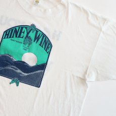 画像3: 80's MEDALLION W-PRINT S/S TEE "HINEY WINE" (3)