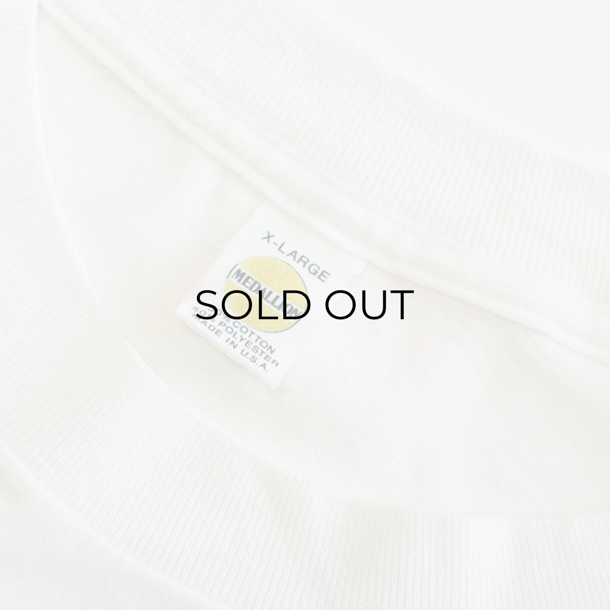 画像5: 80's MEDALLION W-PRINT S/S TEE "HINEY WINE" (5)