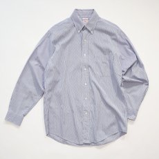 画像1: Brooks Brothers COTTON STRIPE B/D SHIRT (1)