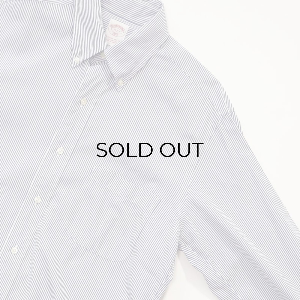 画像3: Brooks Brothers COTTON STRIPE B/D SHIRT (3)