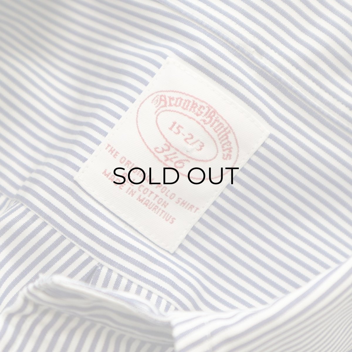 画像5: Brooks Brothers COTTON STRIPE B/D SHIRT (5)