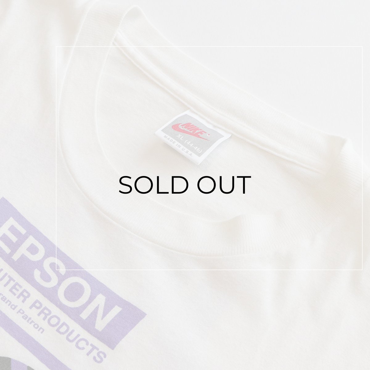 画像6: 90's NIKE COTTON W-PRINT S/S TEE "1991 STATE GAMES OF OREGON" (6)