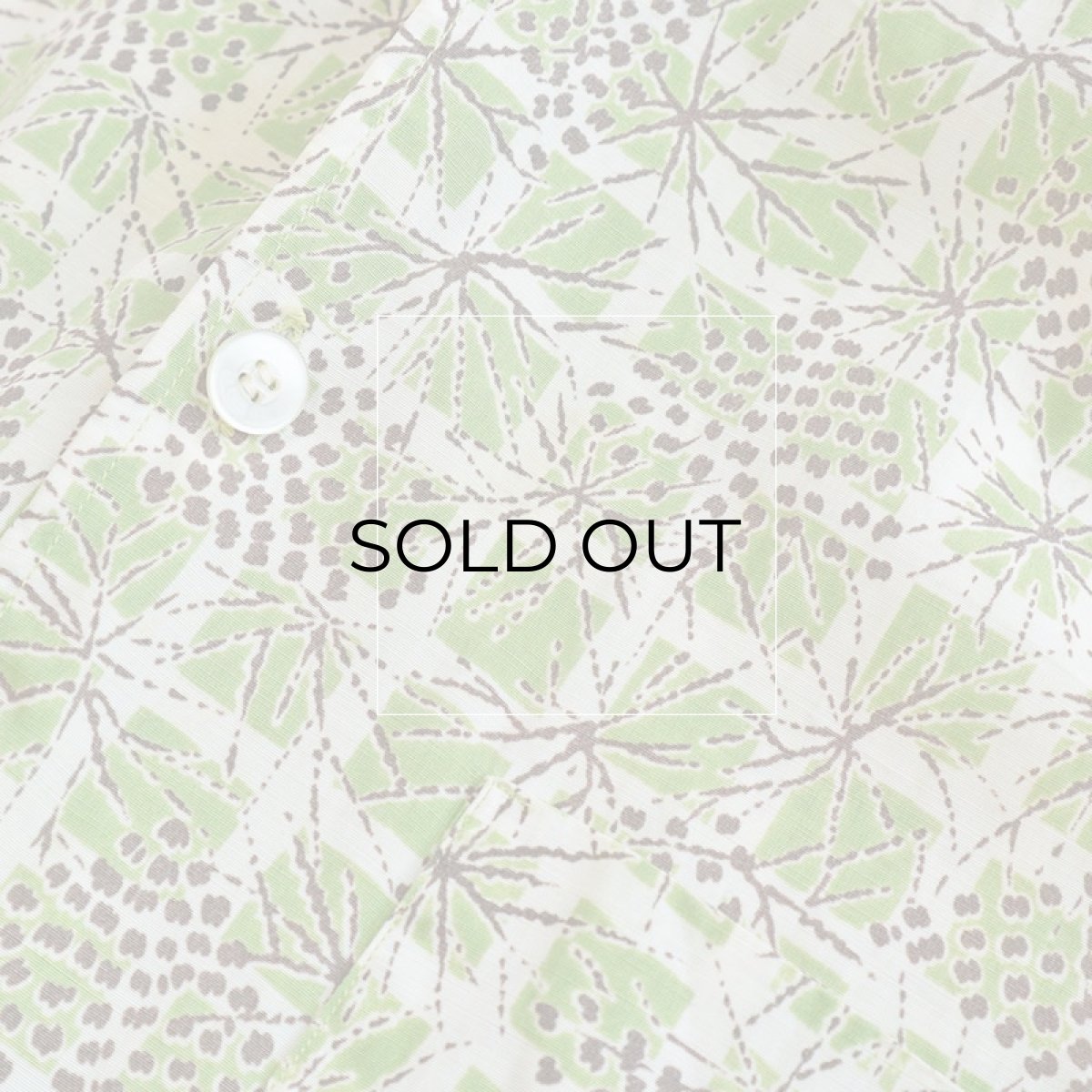 画像9: 50's Luigi FOR B.V.D. COTTON ACETATE ALL OVER PATTERN ITALIAN COLLAR S/S SHIRT (9)