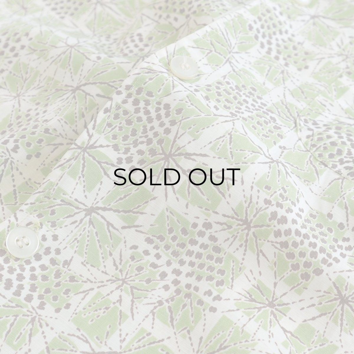 画像6: 50's Luigi FOR B.V.D. COTTON ACETATE ALL OVER PATTERN ITALIAN COLLAR S/S SHIRT (6)