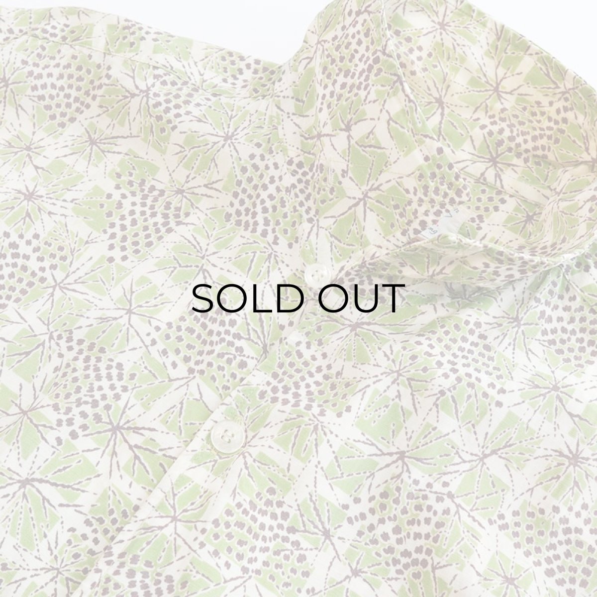 画像5: 50's Luigi FOR B.V.D. COTTON ACETATE ALL OVER PATTERN ITALIAN COLLAR S/S SHIRT (5)