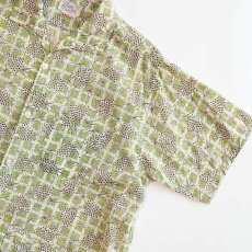 画像3: 50's Luigi FOR B.V.D. COTTON ACETATE ALL OVER PATTERN ITALIAN COLLAR S/S SHIRT (3)