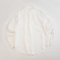 画像2: 90's GAP WHITE LINEN SHIRT (2)