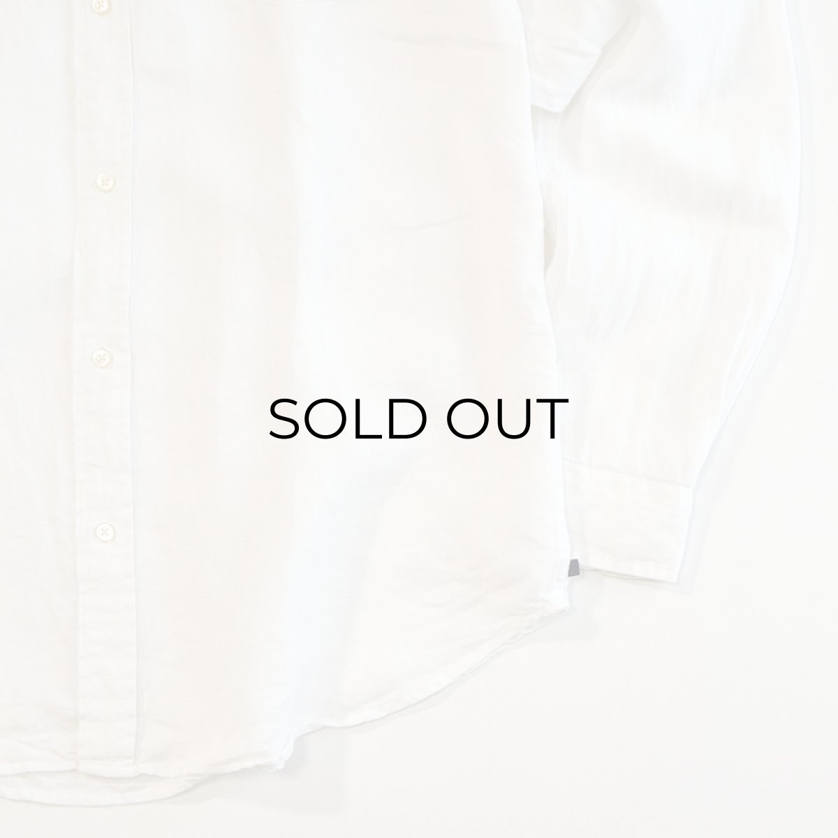 画像4: 90's GAP WHITE LINEN SHIRT (4)